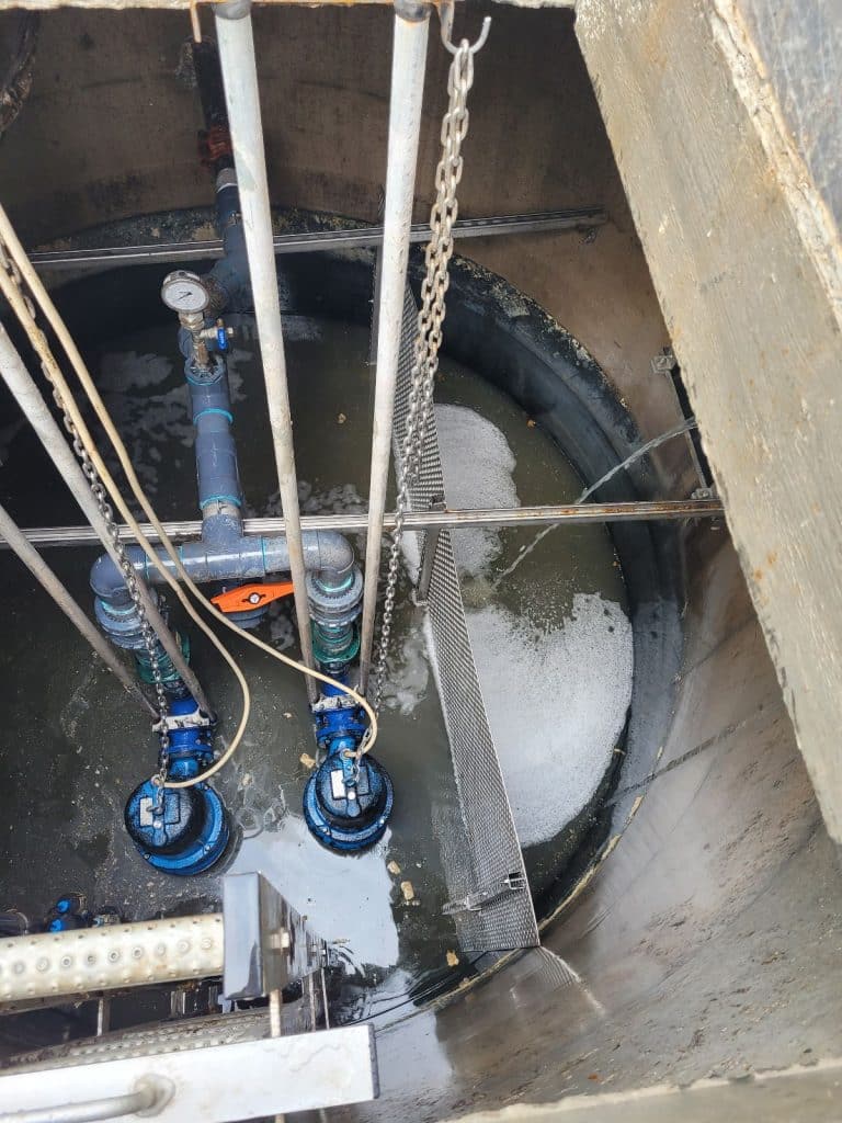 Poste de pompages en alternance Ste-adele Groupe H2O