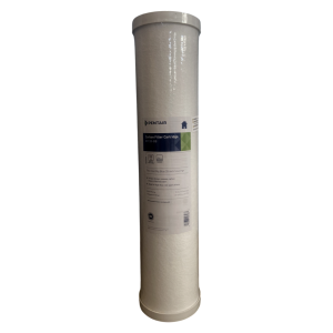 Radial-flow activated carbon cartridge 4 1/2 x 20 inches