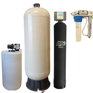 Water treatment system for lake water