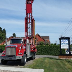Drilling an artesian well