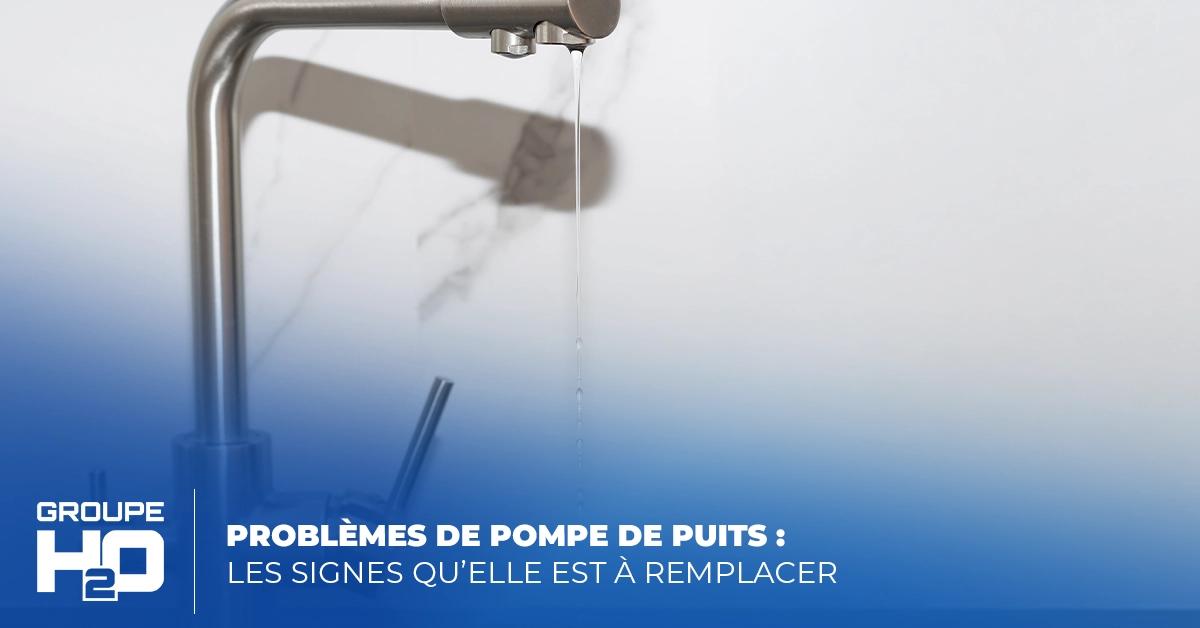 Problèmes de pompe de puits : les signes qu’elle est à remplacer