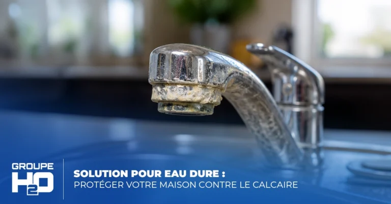 Solution pour eau dure : protéger votre maison contre le calcaire